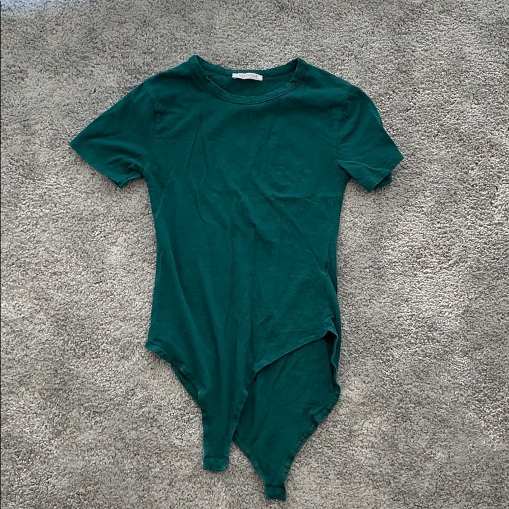 Zara Dark Green Bodysuit